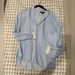Striped J. Crew Button Up